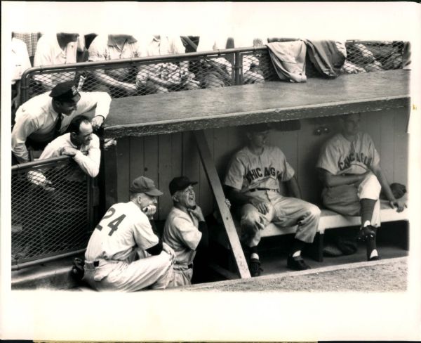 1951 Frankie Frisch Chicago Cubs "The Sporting News Collection Archives" Original Photo (Sporting News Collection Hologram/MEARS Photo LOA)