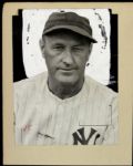 1936-45 Art Fletcher New York Yankees "The Sporting News Collection Archives" Original Photo (Sporting News Collection Hologram/MEARS Photo LOA)