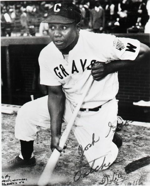 1942-46 Josh Gibson Homestead Grays "The Sporting News" Original 3.75" x 4.75" Black And White Negative (The Sporting News Collection/MEARS Auction LOA) 