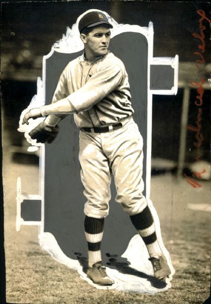 1923-24 Earl Whitehill Detroit Tigers "The Sporting News Collection Archives" Original Photo (Sporting News Collection Hologram/MEARS Photo LOA)