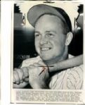 1960-64 Nellie Fox Chicago White Sox Houston Colt .45's  The Sporting News Collection Archives Original Photos (Sporting News Collection Hologram/MEARS Photo LOA) - Lot of 3