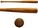 1933 Aaron Ward H&B Louisville Slugger Professional Model Game Used Bat - First Yankee to get a hit in Yankee Stadium 1923 -  Kansas City Era, 1933 (MEARS A7.5)