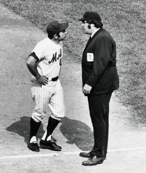 1972-75 Yogi Berra New York Mets "The Sporting News" Original 3.25" x 4" Black And White Negative (The Sporting News Collection/MEARS Auction LOA) 