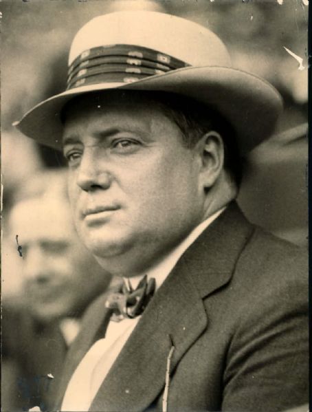 1920s Chas Stoneham New York/San Francisco Giants Owner Charles Conlon "TSN Collection Archives" Original 5.25" x 7" Generation 1 Photo (Sporting News Collection Hologram/MEARS Photo LOA)