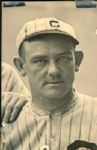1917 Joe Harris Cleveland Indians "The Sporting News Collection Archives" Original Photo (Sporting News Collection Hologram/MEARS Photo LOA)