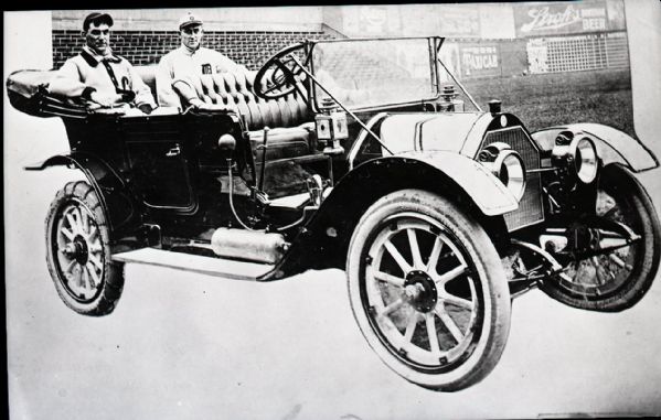 1911 Ty Cobb Nap Lajoie Chalmers MVP Award "The Sporting News" Original 2.75" x 4.25" Black And White Negative (The Sporting News Collection/MEARS Auction LOA) 