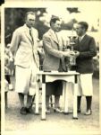 1928 Bobby Jones National Amateur Golf Champion "The Sporting News Collection Archives" Original Photo (Sporting News Collection Hologram/MEARS Photo LOA)