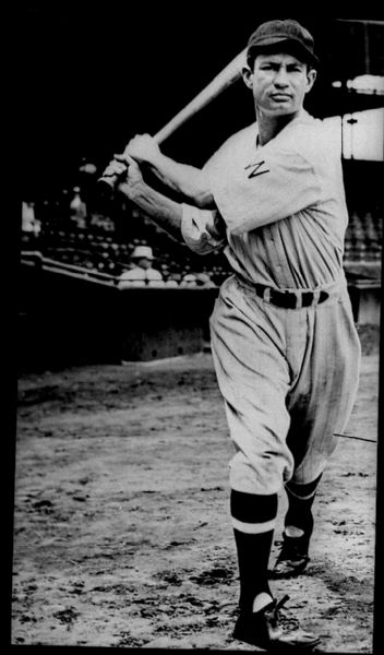 1930s Buddy Myer Washington Senators "The Sporting News" Original 2.25" x 4" Black And White Negative (The Sporting News Collection/MEARS Auction LOA)