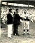 1935-38 Frank Demaree Chicago Cubs The Sporting News Collection Archives Original 7.5 x 9.5 Photo (Sporting News Collection Hologram/MEARS Photo LOA) - Lot of 2