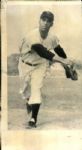 1952-59 Sal Maglie New York Giants St. Louis Cardinals "The Sporting News Collection Archives" Original Photos (Sporting News Collection Hologram/MEARS Photo LOA) - Lot of 2