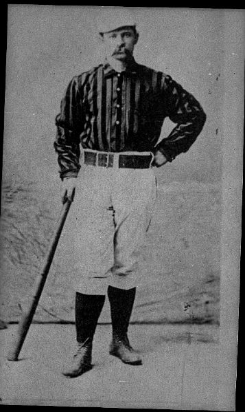 1885-1892 Jim ORourke New York Giants "The Sporting News" Original 1.75" x 2.75" Black And White Negative (The Sporting News Collection/MEARS Auction LOA) 