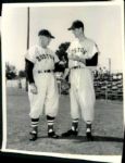 1930-40s Bill McKechnie Reds & Red Sox The Sporting News Collection Archives Original 8 x 10 Photo - Lot of 2  (Sporting News Collection Hologram/MEARS Photo LOA)   