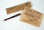 1969 100th Anniversary Louisville Slugger Baseball Bat Pencil With Original Envelope