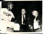 1947 Jackie Robinson Brooklyn Dodgers "The Sporting News Collection Archives" Original Photo (Sporting News Collection Hologram/MEARS Photo LOA)