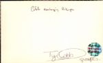 1912-26 Ty Cobb Detroit Tigers The Sporting News Collection Archives 5 x 8 Modern Prints (Sporting News Collection Hologram/MEARS Photo LOA) - Lot of 3