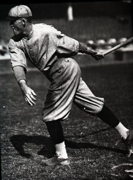 1915-17 Rogers Hornsby St. Louis Cardinals "The Sporting News" Original 2.5" x 3.5" Black And White Negative (The Sporting News Collection/MEARS Auction LOA) 