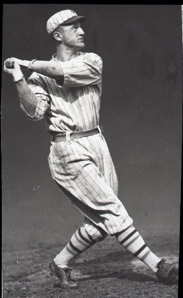 1922-23 Frankie Frisch New York Giants "The Sporting News" Original 2" x 3.25" Black And White Negative (The Sporting News Collection/MEARS Auction LOA) 