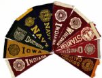 1960s to '70s NBA & College Mini Pennants 