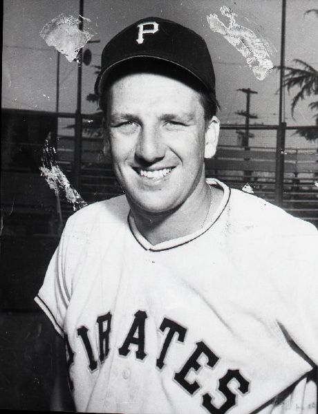 1951 Ralph Kiner Pittsburgh Pirates "The Sporting News" Original 2" x 2.5" Black And White Negative (The Sporting News Collection/MEARS Auction LOA) 