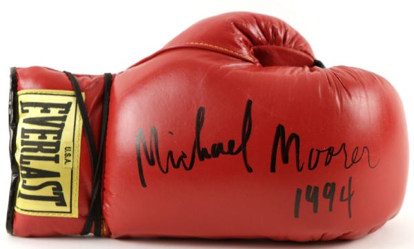 1994 Michael Moorer Signed Everlast Boxing Glove - JSA