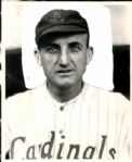 1917-18 circa Bobby Wallace St. Louis Cardinals Charles Conlon "TSN Collection Archives" Original 8" x 10" Generation 1 Photo (Sporting News Collection Hologram/MEARS Photo LOA)