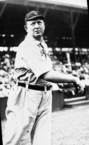 1909-11 Cy Young Cleveland Naps "The Sporting News" Original 2.5" x 4" Black And White Negative (The Sporting News Collection/MEARS Auction LOA) 