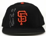 1990s Barry Bonds San Francisco Giants Signed Authentic Cap - JSA