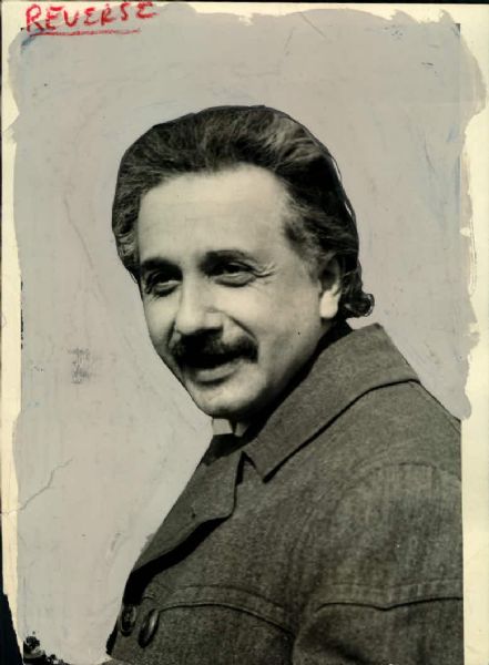1921-40 Albert Einstein "The Chicago Sun-Times Collection Archives" Original Photos (Chicago Sun-Times Hologram/MEARS Photo LOA) - Lot of 3