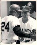 1951-72 Willie Mays New York Giants  The Sporting News Collection Archives Original Photo- Lot of 4 (Sporting News Collection Hologram/MEARS Photo LOA)