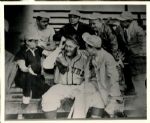 1952 Rogers Hornsby St. Louis Browns and Little People "The Sporting News Collection Archives" Modern 8" x 10" Photo (Sporting News Collection Hologram/MEARS Photo LOA)