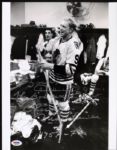 Bobby Hull Chicago Blackhawks Signed 11 x 14 Photo With Lengthy Inscription - PSA/DNA 