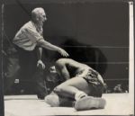 1950-62 Boxing Greats - Floyd Patterson Sugar Ray Robinson Joe Lewis TSN Collection Archives Original Photo (Sporting News Collection Hologram/MEARS Photo LOA)
