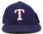 2004 Alfonso Soriano Texas Rangers Game Worn Cap - MEARS LOA