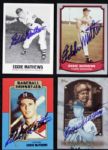 1953-65 Milwaukee Braves Signed Card Collection - 131 w/ 10 Warren Spahn 6 Eddie Mathews - JSA