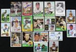 1953-65 Milwaukee Braves Signed Card Collection - 131 w/ 10 Warren Spahn 6 Eddie Mathews - JSA