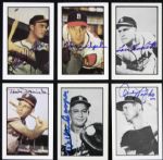 1953-65 Milwaukee Braves Signed Card Collection - 131 w/ 10 Warren Spahn 6 Eddie Mathews - JSA