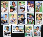 1953-65 Milwaukee Braves Signed Card Collection - 131 w/ 10 Warren Spahn 6 Eddie Mathews - JSA