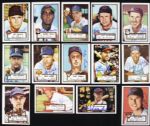 1953-65 Milwaukee Braves Signed Card Collection - 131 w/ 10 Warren Spahn 6 Eddie Mathews - JSA