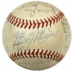 1949 St. Louis Cardinals Team Signed ONL (Frick) Baseball w/ 21 Sigs. Incl. Stan Musial From Ted Wilks Estate - JSA