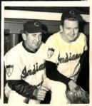1951 Al Lopez Lou Brissie Cleveland Indians "The Sporting News Collection Archives" Original 7" x 8" Photo (Sporting News Collection Hologram/MEARS Photo LOA)