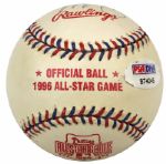 1996 Alex Rodriguez Ken Griffey Jr. & Others Signed All Star Ball - PSA/DNA Sticker