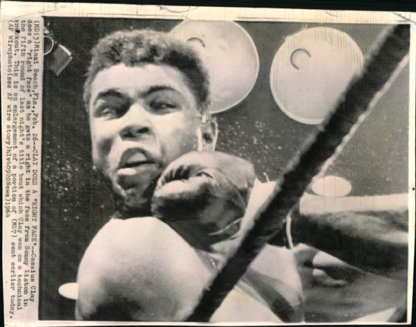 1964-72 Cassius Clay / Muhammad Ali "The Denver Post Photo Archives" Original Photos (Denver Post Archives Hologram/MEARS Photo LOA) - Lot of 12