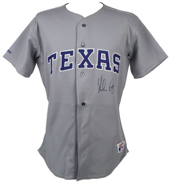 1990 Nolan Ryan Texas Rangers Signed Jersey - JSA 