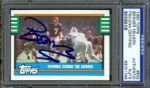 1991-97 Lot of 15 Signed Cards With Vinny Testaverde (3) Boomer Esiason - PSA Holder