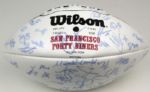 2006 San Francisco 49ers Team Signed Football w/ 52 Sigs. - JSA 