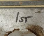 1990s Texas Rangers Game Used First Base - MEARS LOA 