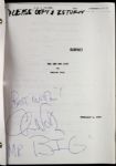 1997 Sex And The City Script Signed by Mr. Big - Lot of 2 - JSA 