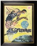 1964 Harlem Globetrotters Multi Signed Program With Satchel Paige Abe Saperstein - JSA