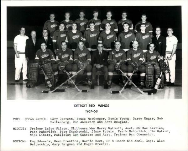 1943-95 Detroit Red Wings "The Sporting News Collection Archives" Original Photos (Sporting News Collection Hologram/MEARS Photo LOA) - Lot of 85