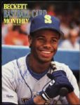 1990-94 Ken Griffey Jr. Seattle Mariners Signed Beckett Magazine - JSA